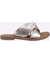 Hush Puppies - Amy Memory Foam Sandals - Lyst