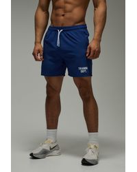 BoohooMAN - Training Dept 5Inch Stretch Woven Short - Lyst