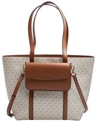 Michael Kors - 2-In-1 Tote Bag Jet Set Travel Large Set Handbag And Shoulder Bag 35S6Gtvt3B - Lyst