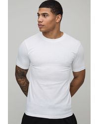 BoohooMAN - 2 Pack Basic Muscle Fit T-Shirt - Lyst