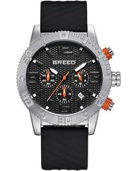 Breed - Double Agent Chronograph Watch With Date - Lyst