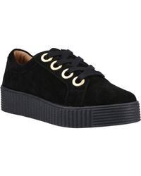 Hush Puppies - Tamsin Suede Trainers - Lyst