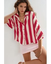 Busem - Relaxed Fit Striped Button-Up Shirt - Lyst
