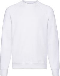 Fruit Of The Loom - Classic 80/20 Raglan Sweatshirt - Lyst