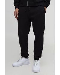 BoohooMAN - Basic Bm Signature Regular Fit Jogger - Lyst