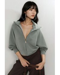 Busem - Relaxed Fit Zippered Sweatshirt - Lyst