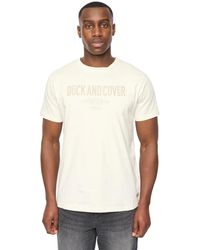 Duck and Cover - Pittifore T-shirt (off White) - Lyst