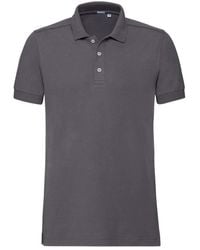 Russell - Stretch Short Sleeve Polo Shirt (Convoy) - Lyst