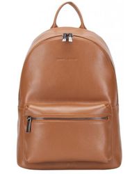Smith & Canova - Smooth Leather Zip Around Backpack - Lyst