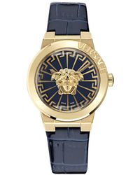 Versace - Medusa Infinite Watch Ve3F00122 Leather (Archived) - Lyst
