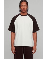 BoohooMAN - Essential Oversized Fit Raglan T-Shirt - Lyst