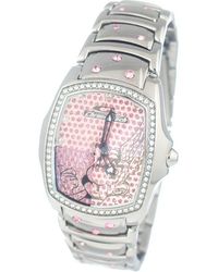 Chronotech - Silver Steel Watch - Lyst