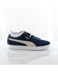 PUMA - Stepper Classic Suede Leather Trainers 355130 04 - Lyst