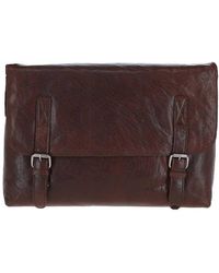 Ashwood Leather - 'Speranza' Real Vintage Messenger Bag - Lyst