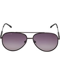 Lacoste - Metal Aviator Sunglasses L247S - Lyst