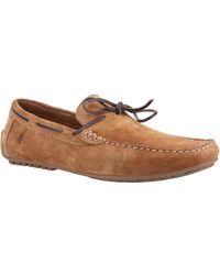 Hush Puppies - Reuben Suede Boat Shoes - Lyst