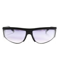 Guess - Acetate And Metal Sunglasses With Rectangular Shape Gu00072 - Lyst