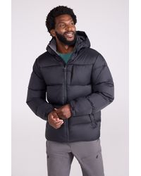 Mountain Warehouse - 'Frost' Padded Down Jacket Water Resistant Warm Hooded Puffer Winter Coat Polyamide - Lyst