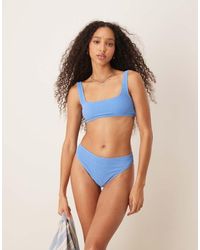& Other Stories - Mix And Match Crinkle High Leg Bikini Bottom - Lyst