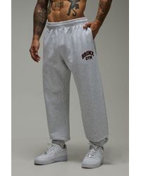BoohooMAN - Active Bronx Gym Oversized Joggers - Lyst