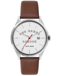 Ted Baker - Bkpltf206 Leytonn Watch - Lyst