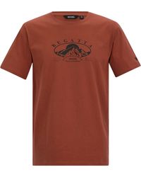 Regatta - Cline Ix Mountain T-Shirt (Brick) - Lyst
