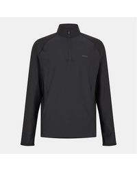 BOSS - Sweat Active Zip Neck Raglan Sleeve Sweatshirt - Lyst
