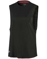 PUMA - X Adriana Lima Loose Fit Tank Top Vest 519145 03 Cotton - Lyst