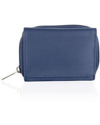 Woodland Leathers - Genuine Smooth Leather Compact Organiser Purse Wallet By - Lyst