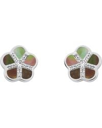 Orphelia - 'Daisy' 925 Sterling Stud Earrings - Lyst