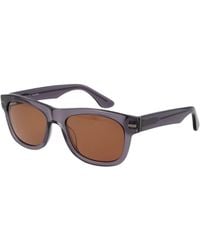 Serengeti - Gray Plastic Sunglasses - Lyst