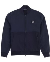 Fred Perry - Woven Panel Track Jacket - Lyst