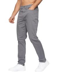 Duck and Cover - Franztown Slim Chinos (Dark) - Lyst