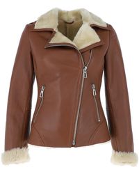 Ashwood Leather - 'Alayna' Luxury Shearling Jacket - Lyst