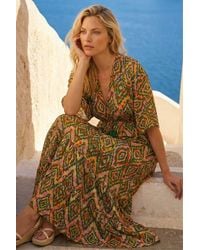 Roman - Aztec Boho Maxi Dress - Lyst