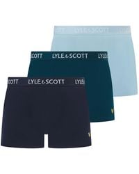 Lyle & Scott - And Barclay 3Pk - Lyst
