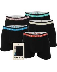 Nicce London - Lazlow 5 Pack Boxer Shorts - Lyst