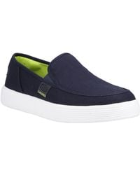 HEYDUDE - Sunapee Canvas 100% Cotton Loafers - Lyst