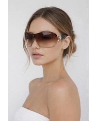 SVNX - Vintage Rose Wrap Around Sunglasses - Lyst