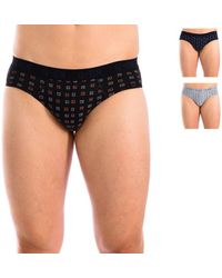 Kisses&Love - Pack-3 Q-En Slips Printed Breathable Fabric 504 - Lyst
