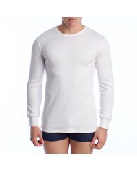 Abanderado - Long Sleeve Cotton Thermal T-Shirt A0258 - Lyst