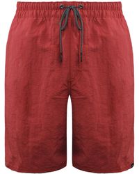 Vans - Off The Wall Stretch Waist Plain Marsala Shorts Vn0Oqufxj - Lyst