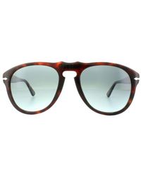 Persol - Classic Aviator Dark Havana Light Gradient Sunglasses - Lyst