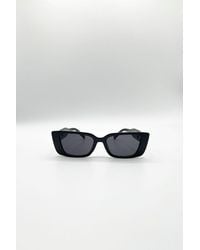 SVNX - Rectangle Cateye Side Detail Sunglasses - Lyst