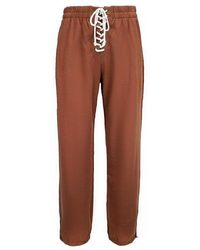 PUMA - X Rihanna Fenty Front Lacing Sweatpants Bottoms 575145 01 Cotton - Lyst