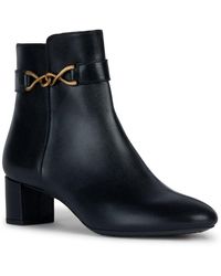 Geox - D Pheby Leather Boots - Lyst