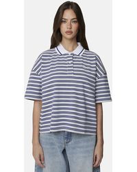 Good For Nothing - Oversized Fit Monogram Pique Polo - Lyst