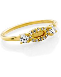 Orphelia - 'Lily' 925 Sterling Ring - Lyst