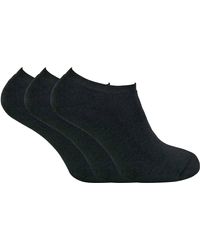 Sock Snob - 3 Pairs Thick Cushioned Low Cut Ankle Thermal Trainer Socks - Lyst