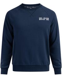 Dreimaster - Sweatshirt Met Ronde Hals Bridgeport Marine - Lyst